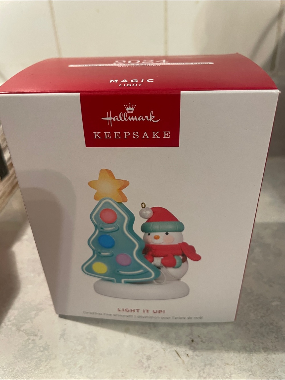 Hallmark Christmas Tree & Snowman Ornament